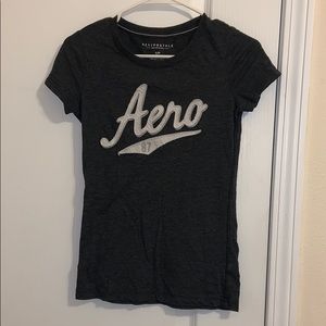 aeropostale dark grey t shirt